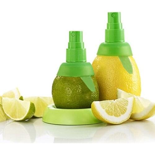 2pcs/Set Lemon Sprayer kitchen Gadgets Orange Juice Citrus Spray Manual Fruit Juicer Lemon Squeezer Kitchen Tools OK 0243