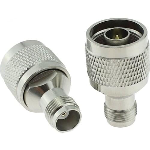2pcs N-TNC-JK Adapter N Male to TNC Female Connector High-frequency Head L16 Male To TNC Female Plug