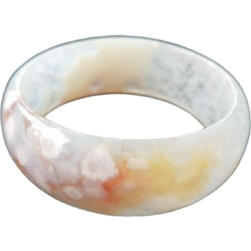 Natural cherry agate bracelet inner diameter 54mm-55mm