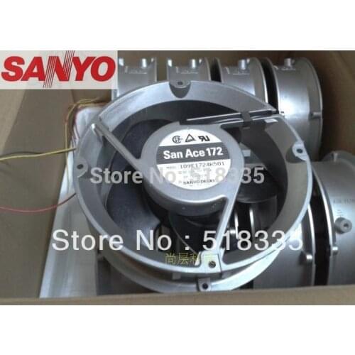 For Sanyo 17251 109E1724K501 DC 24V 1.3A server inverter converter cooling fan