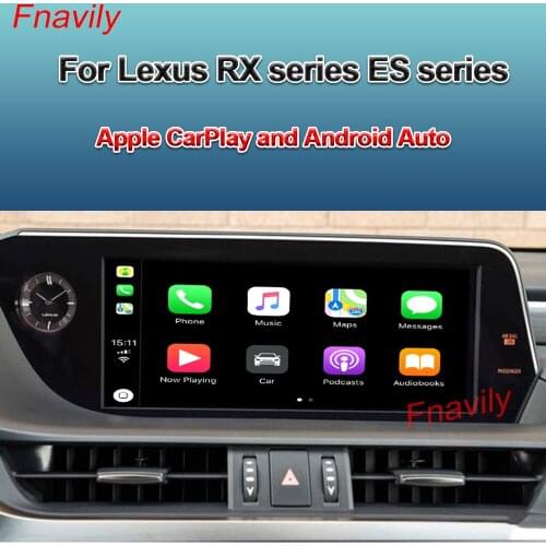 Fnavily OEM Retrofit Wireless CarPlay For Lexus RX series ES series Apple CarPlay and Android Auto Retrofit Kit 2015-2020
