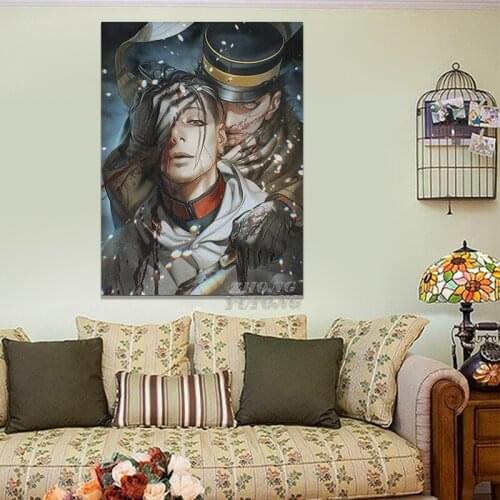 Canvas HD Printed Golden Kamuy Anime Painting Japan Wall Art Poster Home Decor Women Pictures Living Room Modular No Framework