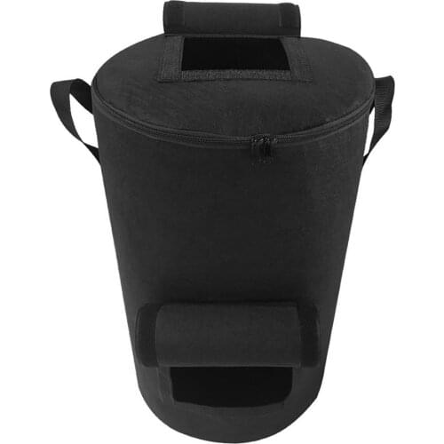 Durable Garden Yard Compost Bag Non-Woven Fabric Organic Compost Bag Garden Fertilizer Bag Large Capacity Grow Bag