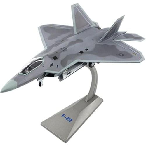 JASON TUTU Aircraft model 1/72 Scale Alloy Fighter F-22 US Air Force Aircraft F22 Raptor Model Planes