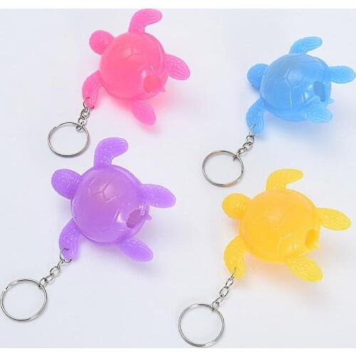 Pressure Stress ball child sticky Balls Tortoise Keychain Toys Pinch Stress Relief Toy Gift For Kids Adults Autism Decompresion