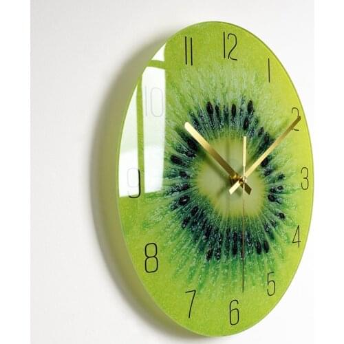 Bedroom Glass Wall Clock Nordic Large Modern Kitchen Wall Clocks Thick Watches Novelty Living Room Watch Home Decor