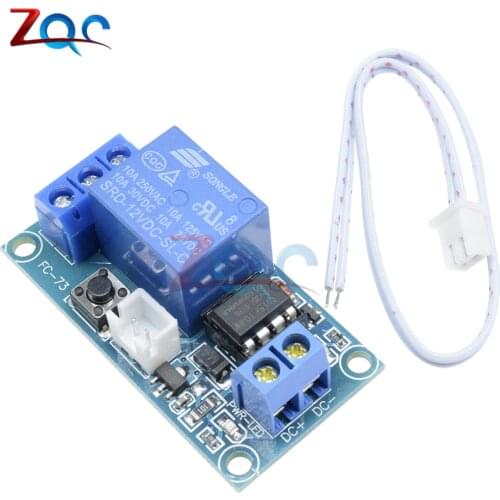 1 Channel DC 5V/12V/24V Latching Relay Module with Touch Bistable Switch MCU Control