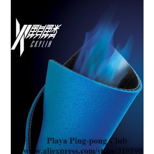 REACTOR Ckylin Blue Sponge Pimples In Table Tennis Rubber Sponge for 40mm+ Tenis Tenis De Mesa Original