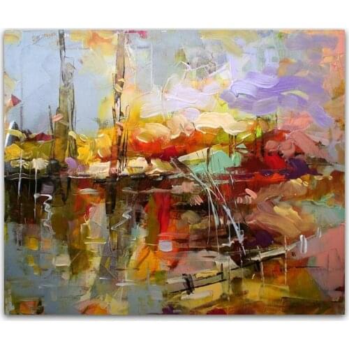 Hand painted oil painting high quality Household adornment art painting pictures DM-15081904