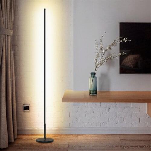 Modern Led Floor Lamp Dimming Living Room Bedroom Bedside Floor Lamps Study Indoor Decor LED Floor Light Lighting Standing Lamp
