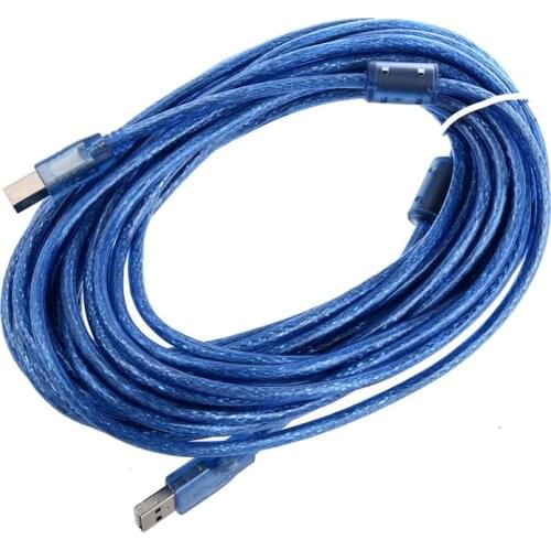 Printer Extension Cable USB, USB B Male Os - Length 10 m