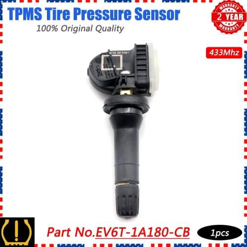 XUAN 1PCS Tire Pressure Monitor Sensor TPMS For For Ford F-150 Fiesta Focus F-Series Ka+ Kuga Mondeo EV6T-1A180-CB EV6T-1A150-CB
