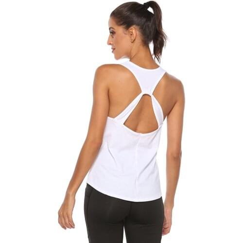 Running Vest Lady Sexy Backless Workout Yoga Shirts Quick Dry Athletic Yoga Tank Tops For Women Sleeveless Sport Fitness T Shirt