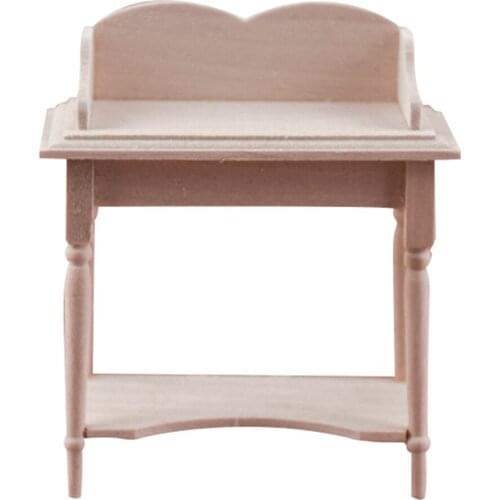 1/12 Dolls House Miniature Wooden Shelf Model Kitchen Accessory Ornaments