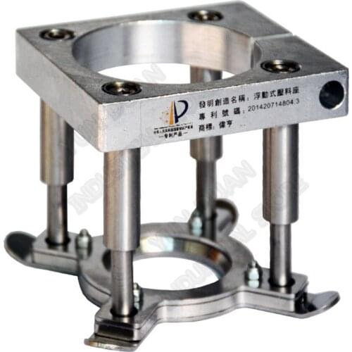 125mm Floating Movable Pressure Plate compressible hold down skids Fixture holder Spindle CNC Router Engraving PVC Wood