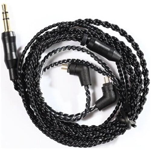 0.78mm 2 PIN for Weston TFZ 1964 W4r Um3x Es3 Es5 Oxygen Free Copper Upgrade Cable Earphone 4 Share 120 Cores Cable for iPhone