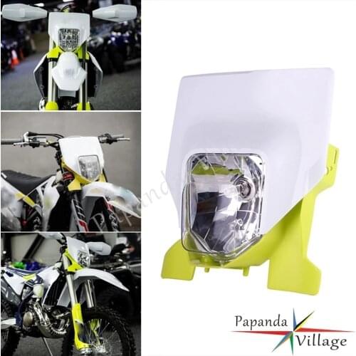 2016-2020 2021 Motocross Supermoto Headlight Enduro Dual Sport Front Lighting Lamp Mask for TE TC TX FX FE FC TE 125-501
