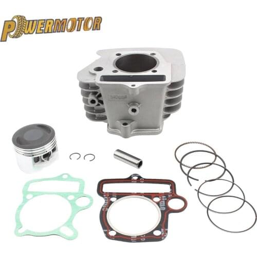 56mm Bore Engine Barrel Cylinder Body Pin Pistons Rings Gasket For YX140 YX 140cc Pit Bike Thumpstar Quad ATV Dirt Bike Motorcyc