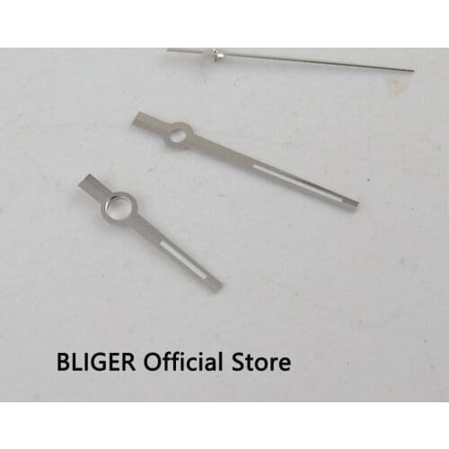 High quality silver color edge luminous watch hands fit for Miyota 8215 821A 8205 Automatic Movement H20