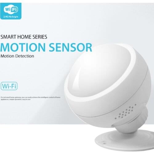 New Professional Fashion WiFi Smart Motion Sensor PIR Motion Sensor Tuya Smart Life APP Work With Alexa Google Home Detector