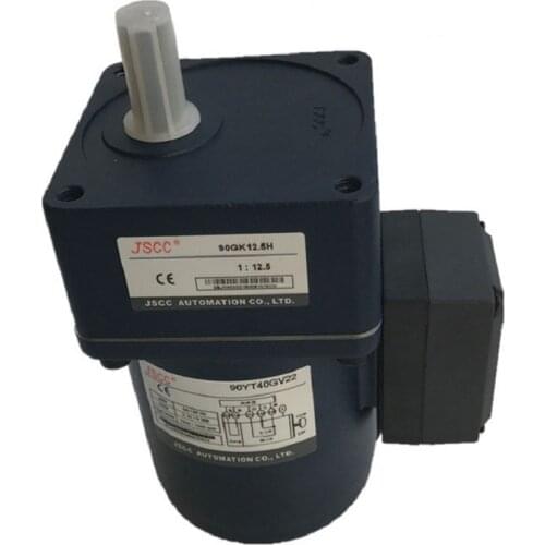 JSCC Speed-regulating single-phase motor 40W 90YT40GV22 and Gear Box 90GK12.5H/90GK25H