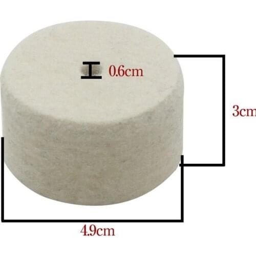 Durable Wool Drum Pedal Beater Head Hammer For Drum Set Replacements