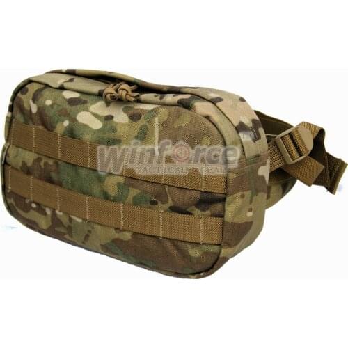 WINFORCE Tactical Gear/WW-10 "Mussel" Waist Bag / 100% CORDURA / QUALITY GUARANTEED MILITARY AND OUTDOOR WAIST PACK