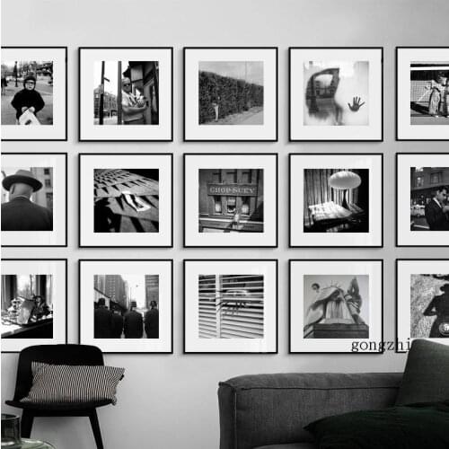 Retro Europe Landscape Nordic Photography Posters Black and White Vintage Canvas Painting and Prints Wall Art Picture Home Decor