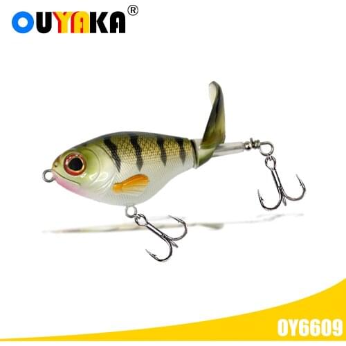 Floating Whopper Plopper Fishing Accessories Lure Weights 17g 75mm Isca Artificial Topwater Bait Wobblers Pesca Pike Fish Leurre