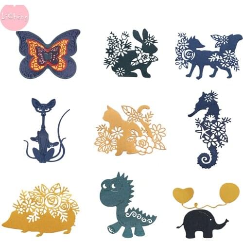 Animal Dies Scrapbooking Cutting Dies Templates Stencil Crafts Molds For Cards Card Making Supplies Scrapbook Cutting Knife