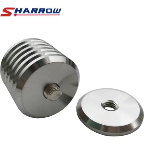 Sharrow 1 Piece Additional Weight Stainless Steel 4 Piece Archery End Weights With 1 Piece Thread Bow Accesssory