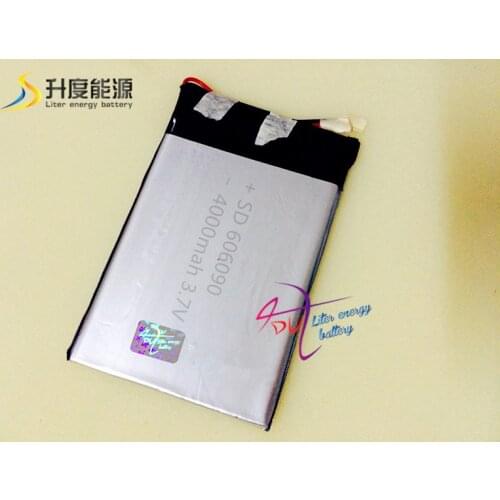 2pcs SD Table PC Replacemetn tablet battery 606090 3.7v with 4000mah