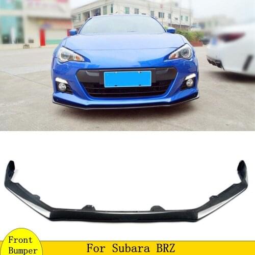 Carbon Fiber Front Lip Bumper Spoiler Splitters For Toyota GT86 Subara BRZ 2013 2014 2015 2016 Front Lip Chin Spoiler