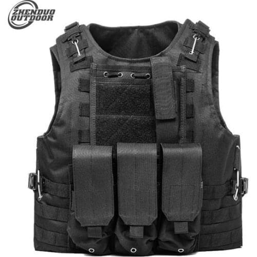 ZHENDUO OUTDOOR Molle System Amphibious Tactical Vest Outdoor safety vest protective clothing