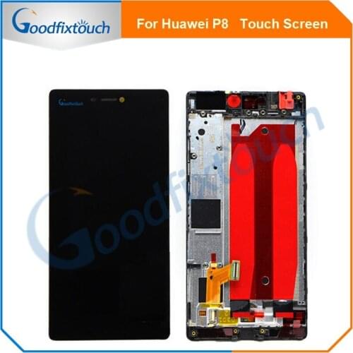 For Huawei P8 LCD Display Touch screen Digitizer Assembly With Frame For Huawei P8 GRA-CL10 GRA-CL09 GRA-UL00