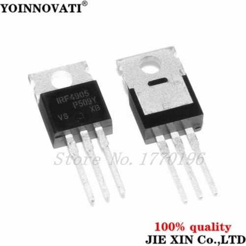 10pcs IRF4905PBF IRF4905 TO-220 TO220 IRF4905P MOSFET New original