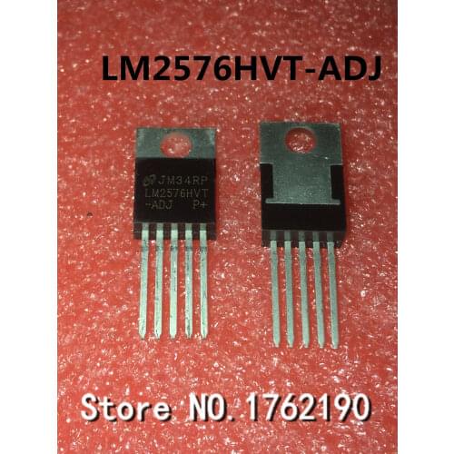 10PCS/LOT LM2576HVT-ADJ LM2576 TO-220 DC DC Switching Regulator Adjustable switching regulator