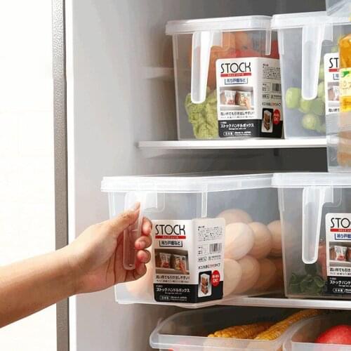 5L Kitchen Box Storage Plastic Transparent Egg Storage Cartons Food Container Refrigerator Organizer Home Kitchen Accessories