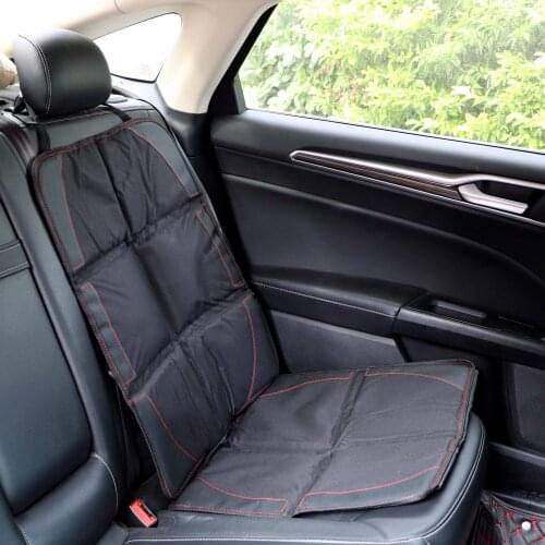 FORAUTO Car Seat Cushion Anti Slip Universal Automobiles Seat Covers Car-styling PU Leather Washable Car Seat Protector