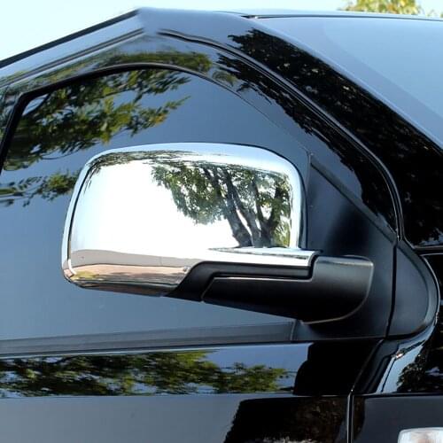For Dodge Journey JUCV Fiat Freemont 2009-2017 2018 Side Door Mirror Overlay Rear View Rearview Mirror Cover Car Accessories