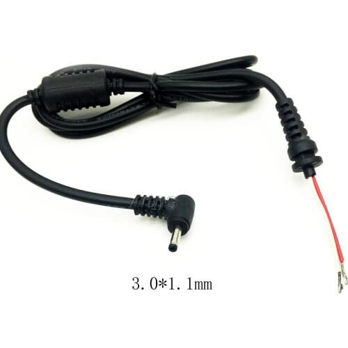 DC 3.0*1.1 3.0 x 1.1mm Power Supply Plug Jack Connector with Cord / Cable For Asus for Samsung Charger Ultrabook Adapter