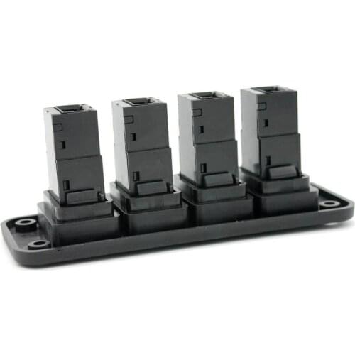 DRL + LED light+ Driving Recorder+ Fog Light 4 Gang Switch Panel