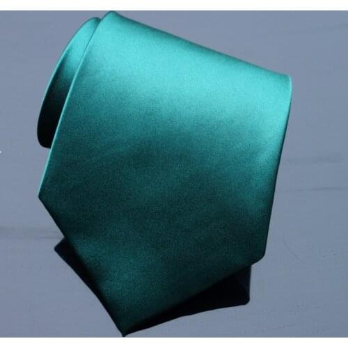 Ikepeibao Dk Green Formal Wide tie Neck Ties Solid Pattern for Mens Accessaries Wedding Party