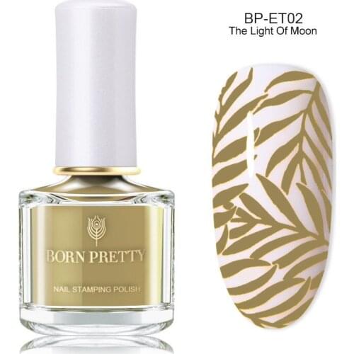 6ml Nail Stamping Polish Nail Art Varnish with Peel Off Nail Latex Black White Colorful Stamp Polish nail polish nails art