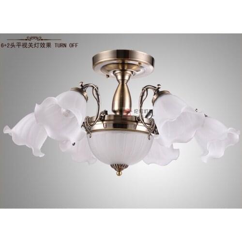 Brief fashion rustic antique ceiling light living room lights 5075 - 6 2