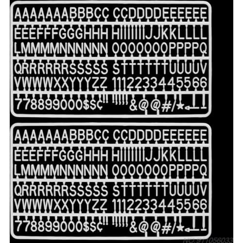 Letter Board Letters Set 300 Numbers Special Characters Words For Felt Changeable Message Signs & Letterboards D09 20 Dropship