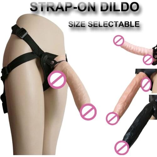 Strap-On Dildo Realistic for Women Penis Extender Sex Toy Strapon with Panties Big Dick Sex Shop Huge Dildos Adult Supplies