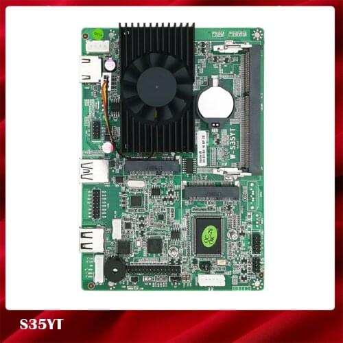 Original Industrial Computer Motherboard for S35YT W-S35YT N2807 3.5" Full length Motherboard Perfect Test,Good Quality