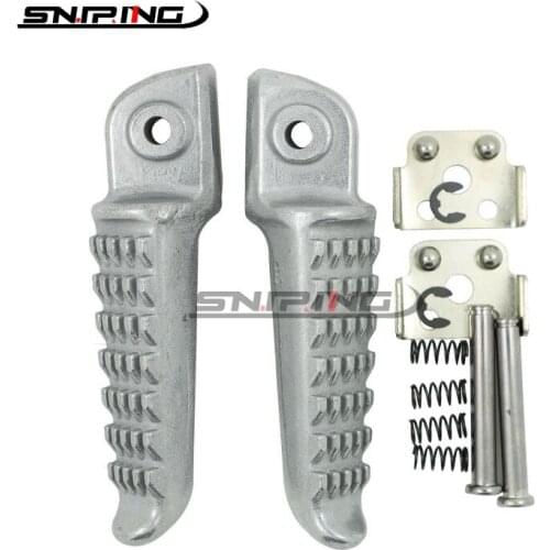 Motorcycle Rear Footrest Foot Pegs For Kawasaki ZX-6R ZX636 Z750 ZX9R ZX10R ER6F ER6N 650R 250R EX250 KLE650 Z1000