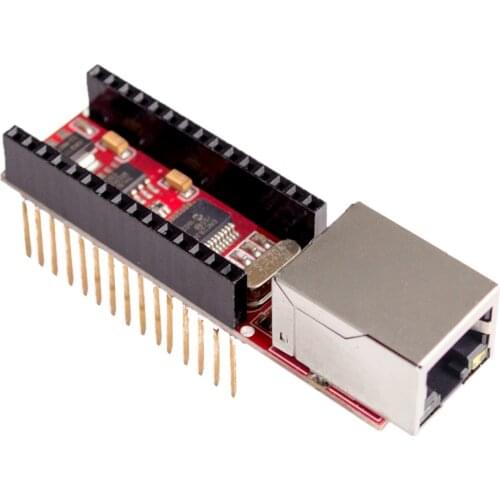 ENC28J60 Ethernet Shield V1.0 for arduino compatible Nano 3.0 RJ45 Webserver Module